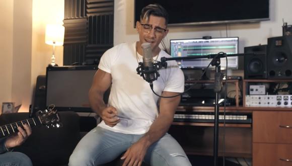 Austin Palao lanza cover de la canción "Mi historia entre tus dedos". (Foto: Captura de YouTube).