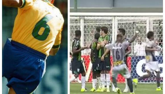 Brasileño copió el estilo de Roberto Carlos y le salió un golazo [VIDEO]