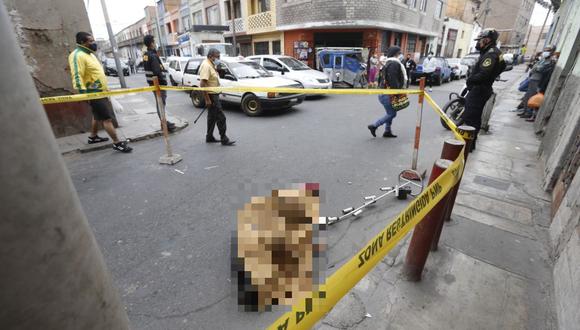 Geno Chávez Miranda (48) murió tras ser impactado por un balazo durante un incidente ocurrido en el cruce de los jirones Jauja y Áncash, en la zona de Barrios Altos, en el Cercado de Lima. (Foto: PNP)