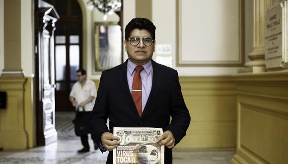 Congresista Carlos Simeón Hurtado reconoció que se realizó reunión en su despacho legislativo. (Foto: GEC)