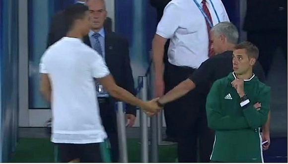 Real Madrid: ¿qué se dijeron Cristiano Ronaldo y Mourinho en su reencuentro? [VIDEO]