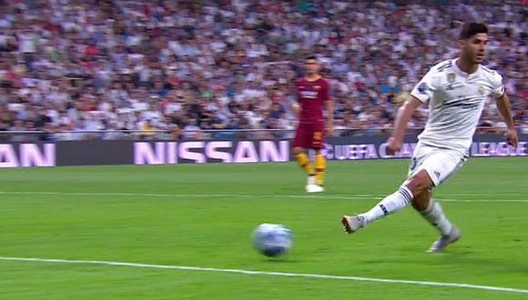 El 'papelón' de Asensio tras querer imitar jugada de Ronaldinho [VIDEO]