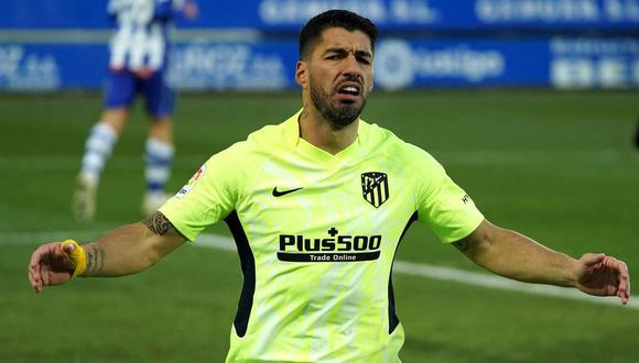 Con el 'Pistolero' en cancha, Atlético perdió 1-0 en campo de Sevilla y quedó a solo tres puntos del Real Madrid. (Foto: AFP)