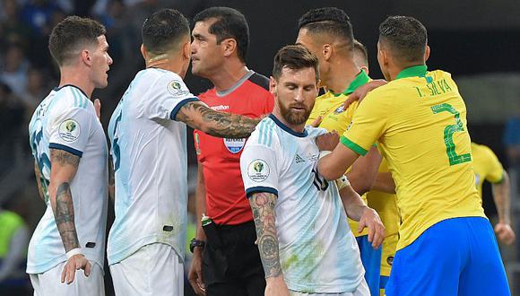 Conmebol admite error del VAR sobre el penal de Otamendi en el Brasil-Argentina de la Copa América