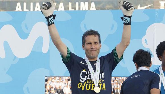 Alianza Lima: Leao Butrón quiere renovar y retirarse en el club
