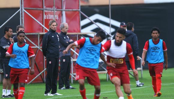 Selección Peruana: Ricardo Gareca ensaya un sistema defensivo en partido de práctica