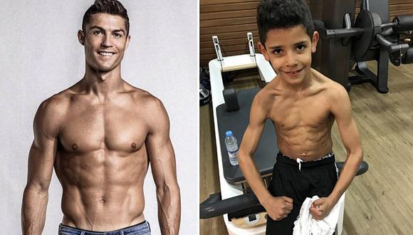 Hijo de Cristiano Ronaldo posa con la camiseta de Juventus [FOTO]