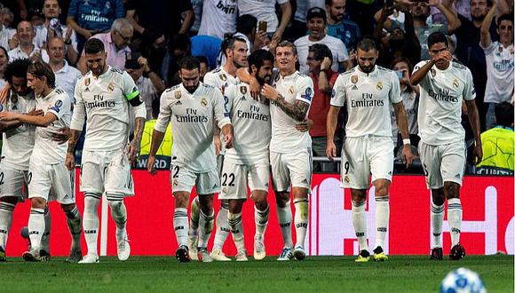 Real Madrid goleó 3-0 a Roma por fase de grupos de la Champions League