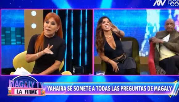 Yahaira Plasencia fue entrevistada en el programa de Magaly Medina. (Foto: Captura ATV).