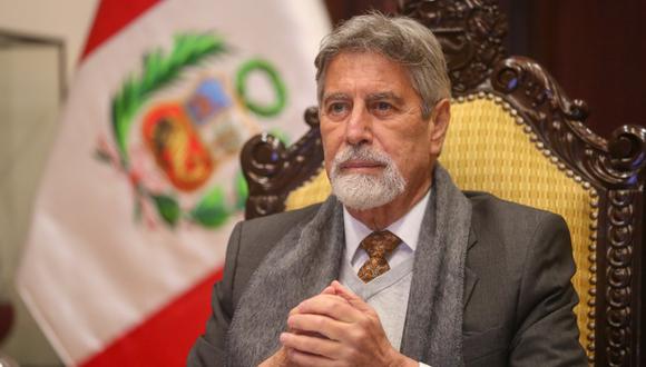 Presidente Francisco Sagasti calificó de "crimen" que existan personas que hayan cuestionado efectividad de vacunas contra el COVID-19. (Foto: Presidencia del Perú)