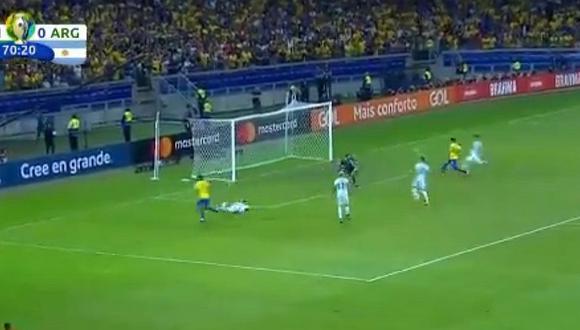 Brasil vs. Argentina | Gabriel Jesús 'destrozó' a dos defensores y Firmino completa el golazo | VIDEO