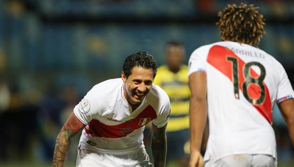 Gianluca Lapadula alabado por la cuenta oficial de la Copa América. (Foto: Reuters)