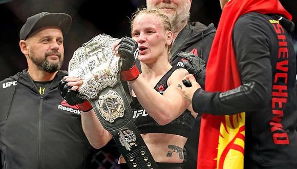 ¡Histórico! Valentina Shevchenko es la nueva campeona de peso mosca de la UFC 231