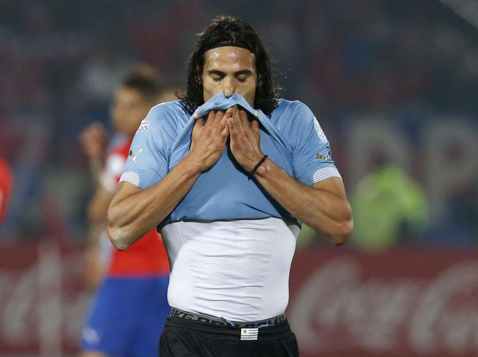 Copa América 2015: la expulsión de Edinson Cavani en imágenes [GALERÍA]