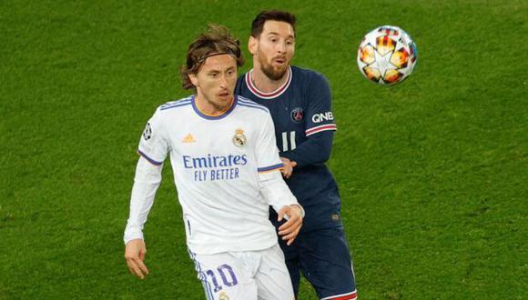 Luka Modric confía en el apoyo del público en el Real Madrid vs. PSG. (Foto: AFP)