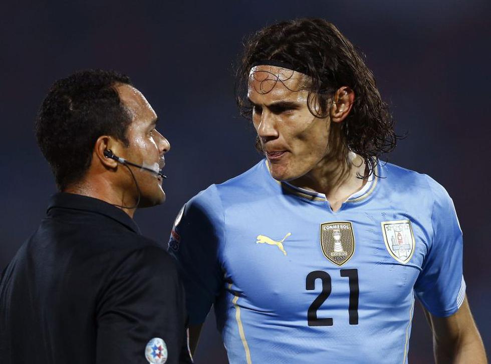 Copa América 2015: la expulsión de Edinson Cavani en imágenes [GALERÍA]