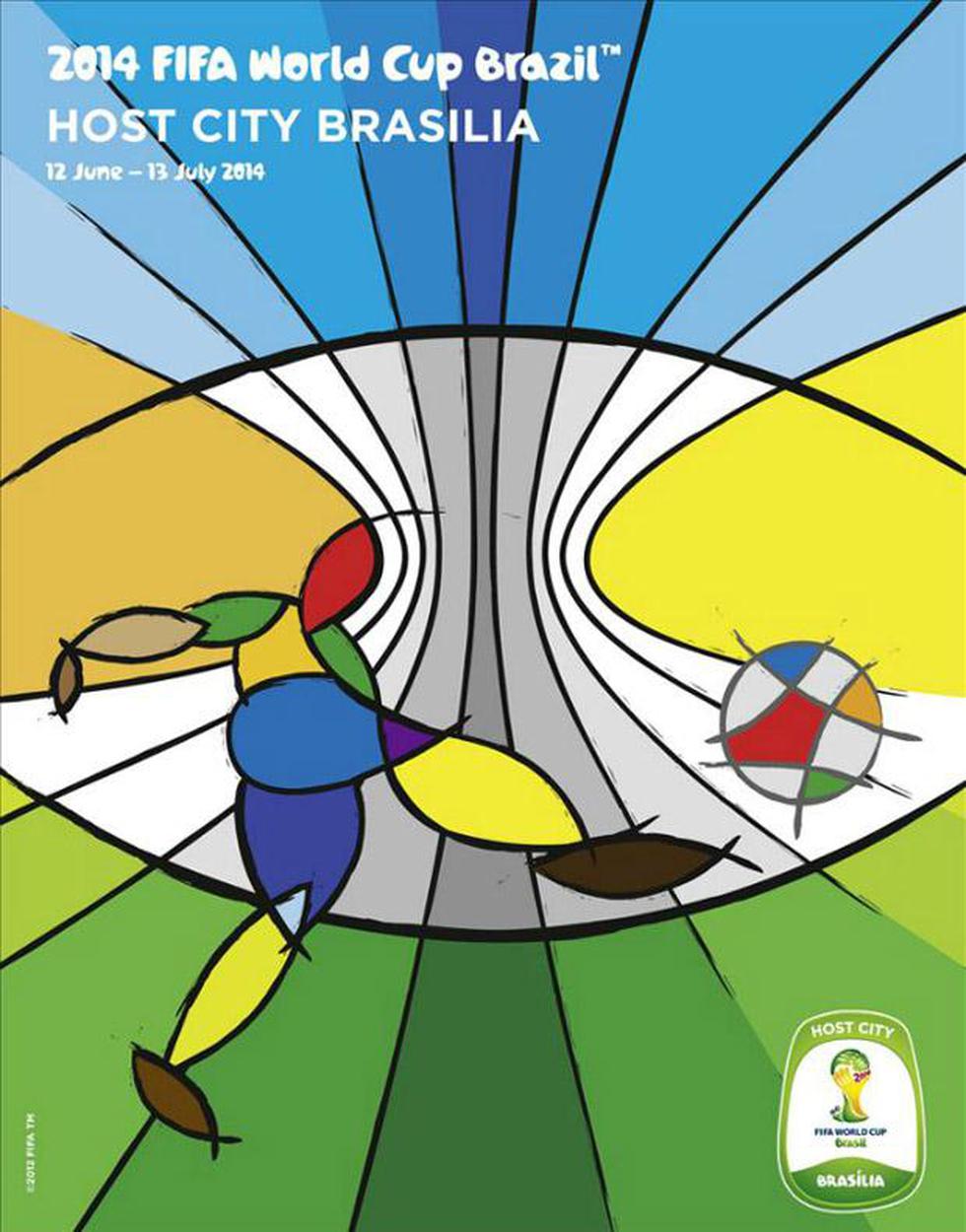 Estos son los posters oficiales del Mundial de Brasil 2014 [FOTOS]