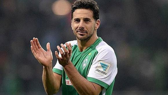 Claudio Pizarro entró al Top 5 de nuevo récord en la Bundesliga tras ganar con Werder Bremen
