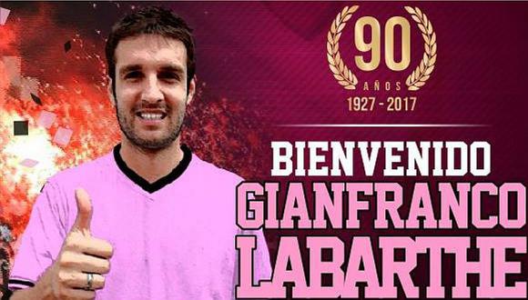 Sport Boys: Gianfranco Labarthe es el nuevo refuerzo 'rosado'