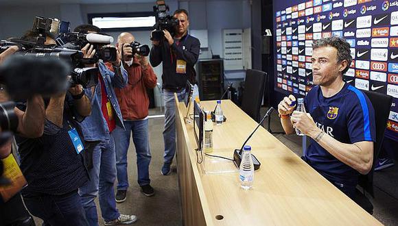 Barcelona: ​Luis Enrique dice que la remontada a la Juventus es más fácil