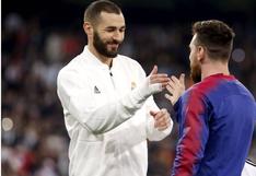 Benzema salió en defensa de Lionel Messi: “Quien lo critica, no entiende de fútbol”