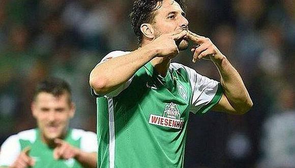Werder Bremen: Claudio Pizarro: "Quiero jugar hasta que el cuerpo aguante"