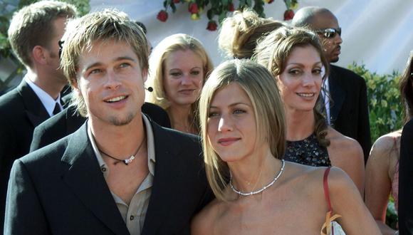 Jennifer Aniston y Brad Pitt se casaron en julio del año 2000 en Malibú pero el matrimonio llegó a su fin en febrero de 2005. (Foto: AFP)