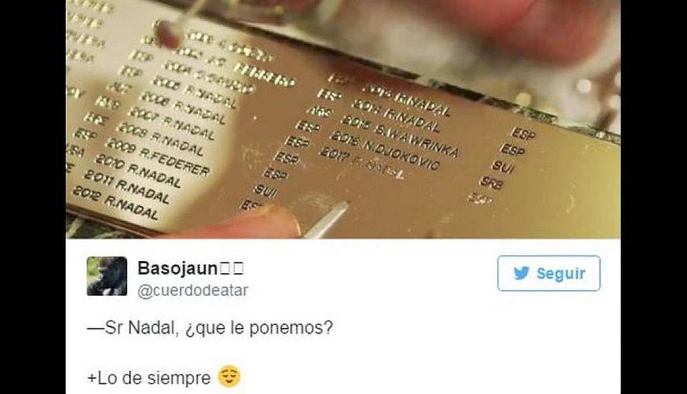 Rafael Nadal y los memes de su nuevo título de Roland Garros [GALERÍA]