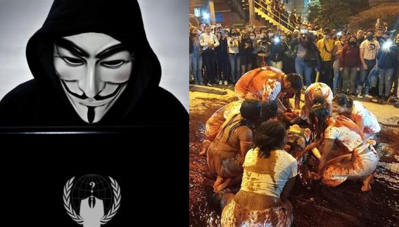 Anonymous dejó un mensaje en sus redes sociales directamente contra el presidente de Colombia, Iván Duque. FOTO: Archivo