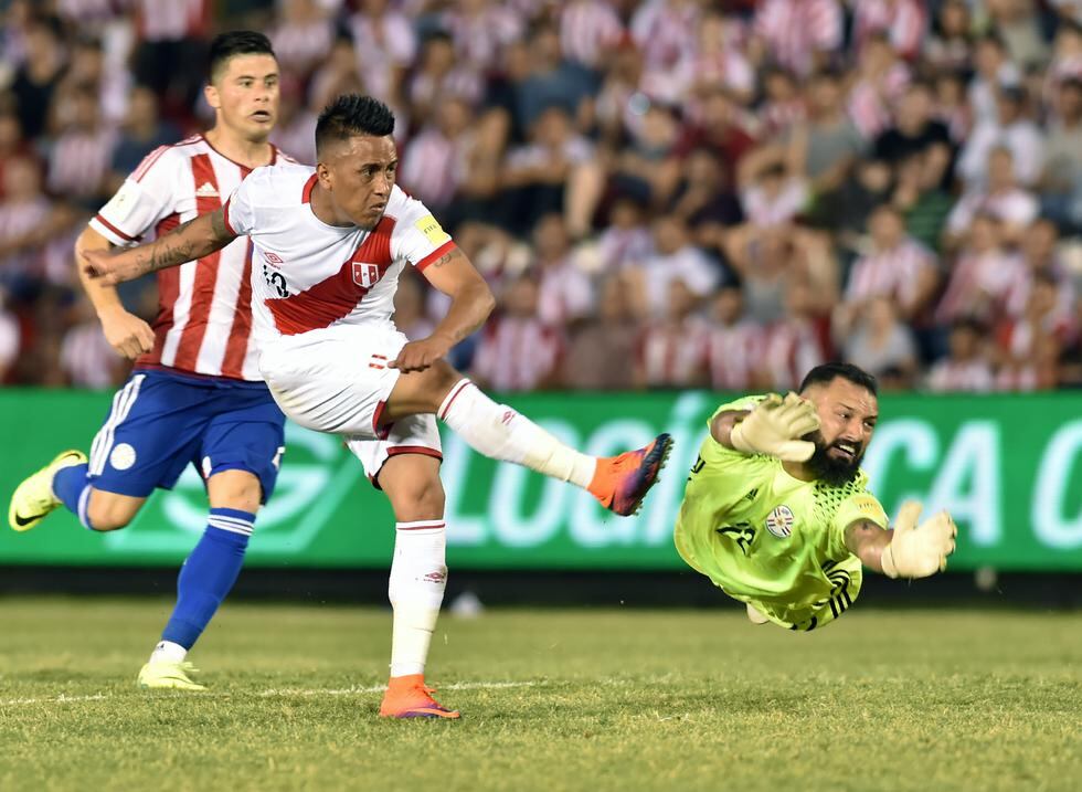 Christian Cueva / Sao Paulo - Pachuca (México). (Foto: AFP)