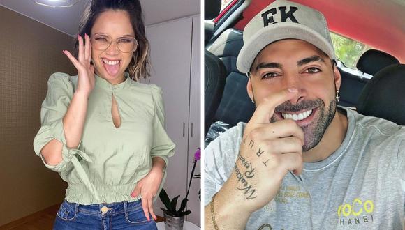 Sebastian Lizarzaburu y Andrea San Martín tienen una hija llamada Maia y pese a las peleas del pasado, hace una semana retomaron su relación. (Foto: Instagram @mama.porpartidadoble / @sebaslizar).