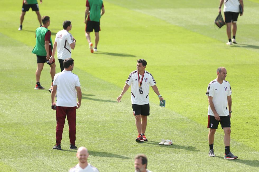 Entrenamiento de River Plate en Estadio de Alianza Lima. (Fotos: Violeta Ayasta / GEC)
