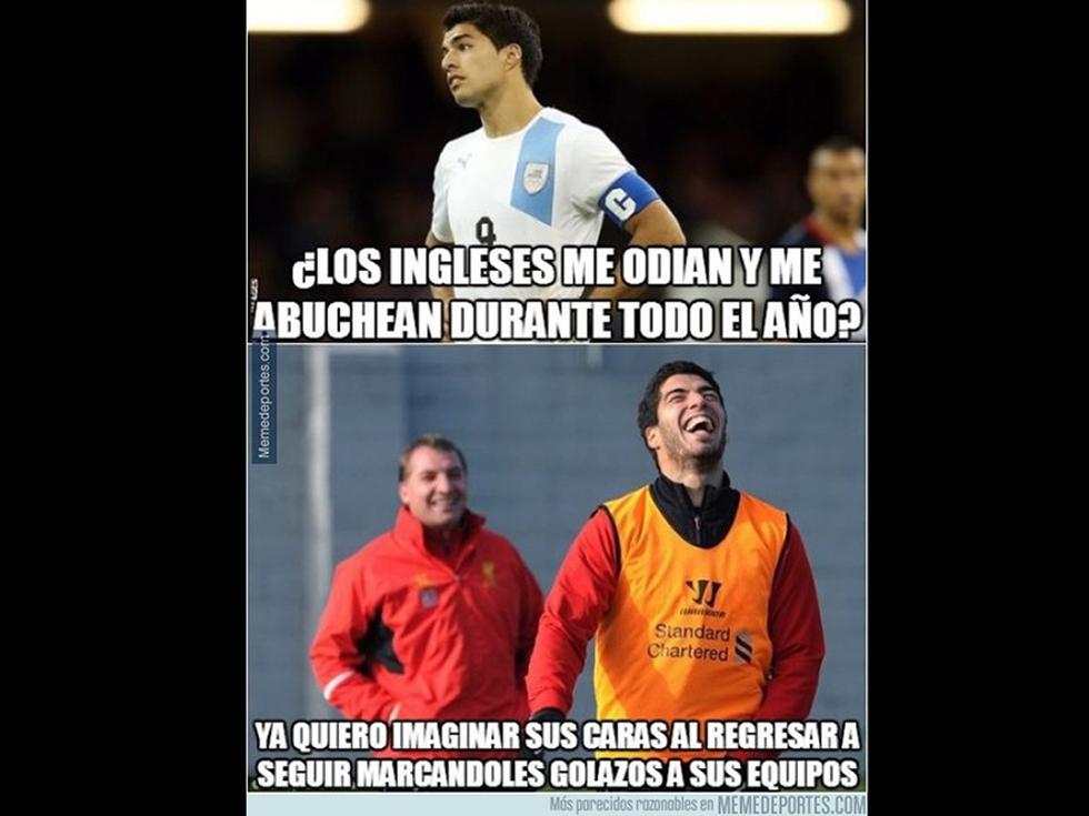Los memes tras el triunfo de Uruguay sobre Inglaterra [FOTOS]