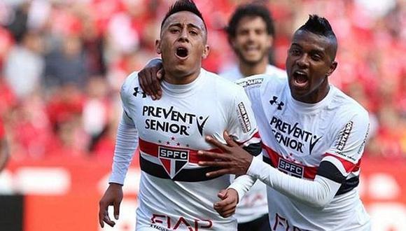 Sao Paulo 1-1 Defensa: Christian Cueva eliminado de la Sudamericana