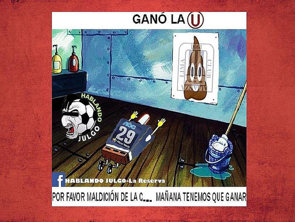 Universitario y los memes tras golear a Comerciantes Unidos [GALERÍA]