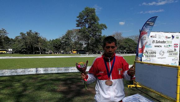 Peruano Christian Pacheco ganó medalla de bronce en Cross Country 