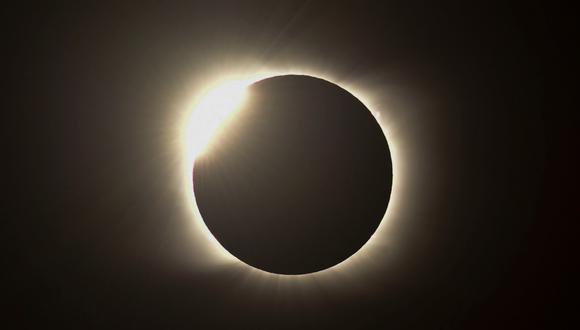 Eclipse 2020: revisa las mejores imágenes que dejó en Argentina, Chile y otros países. FOTO: AFP