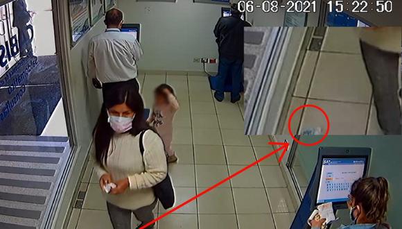 Municipalidad de Lima busca a la mujer para devolverle su dinero extraviado. (Foto: captura de video | SAT/ Municipalidad de Lima)