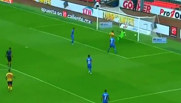 Edison Flores le marca golazo al Cruz Azul de Yotún tras pase de Ávila | VIDEO