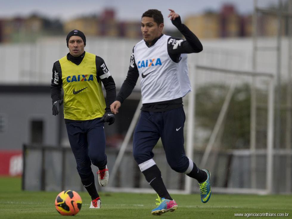Guerrero ya entrena pensando en Sao Paulo por el Brasileirao [FOTOS]