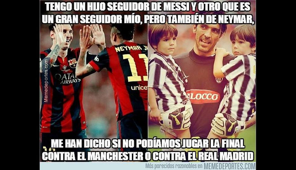 Barcelona vs Juventus: divertidos memes previos a la gran final