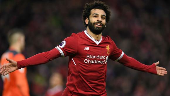 Mohamed Salah tiene 200 partidos jugados con el Liverpool (Foto: AP)