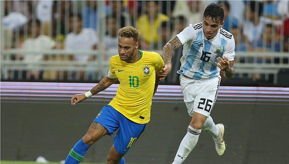 Brasil vence 1-0 a Argentina por el 'Clásico de América' en Arabia Saudí