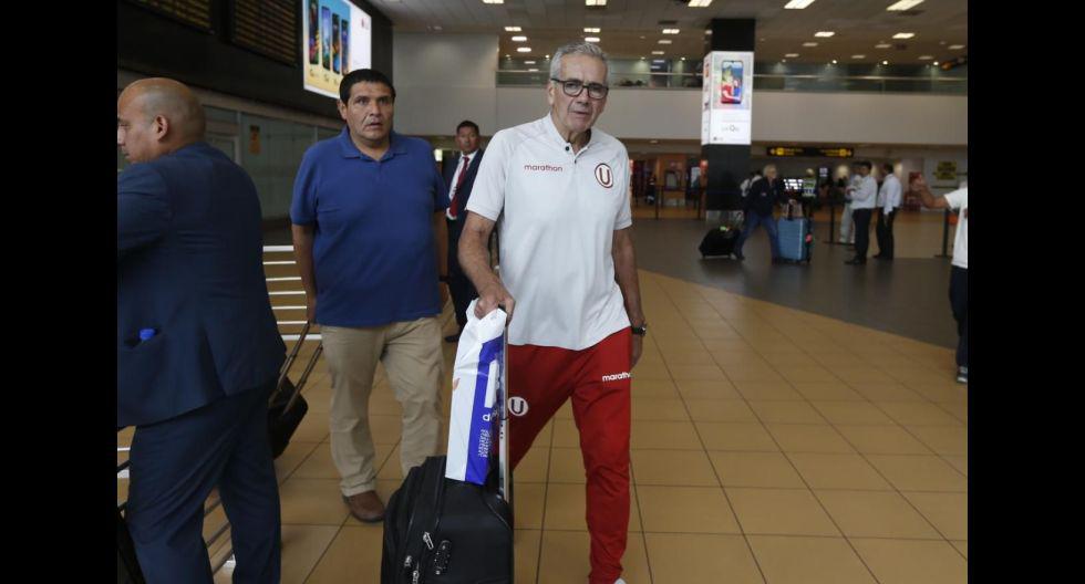 Las postales de la llegada de Universitario de Deportes a Lima tras eliminación de la Copa Libertadores 2020. (Foto: Violeta Ayasta / GEC)