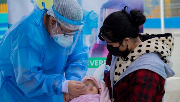 Entre enero y marzo del 2021 solo el 5% de niños menores de 1 año recibió el refuerzo de la vacuna contra la influenza. (Foto: Municipalidad de Lima)