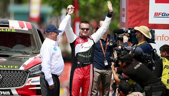 Nicolás Fuchs: "Espero tener mejores resultados en el Dakar 2018"