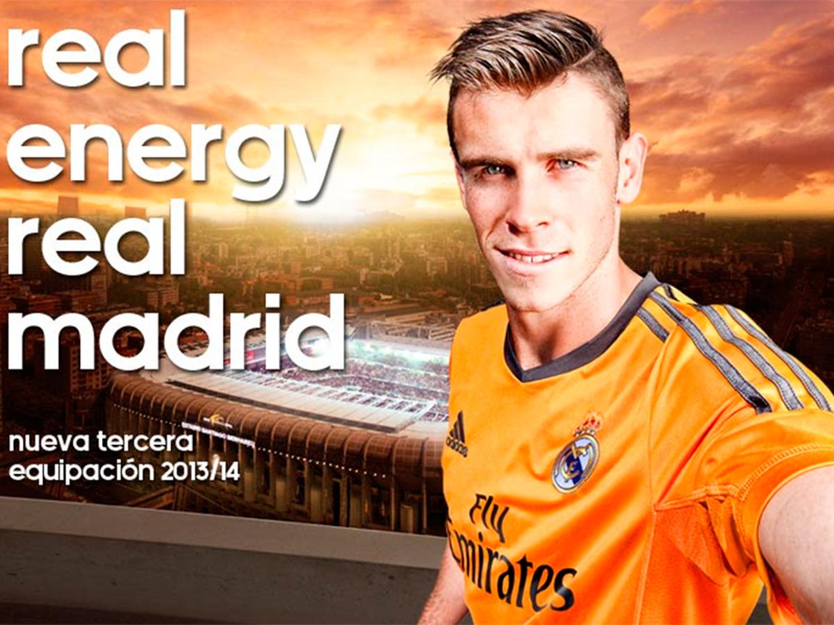 El Real Madrid presenta la camiseta naranja con la que jugará la Champions  League 