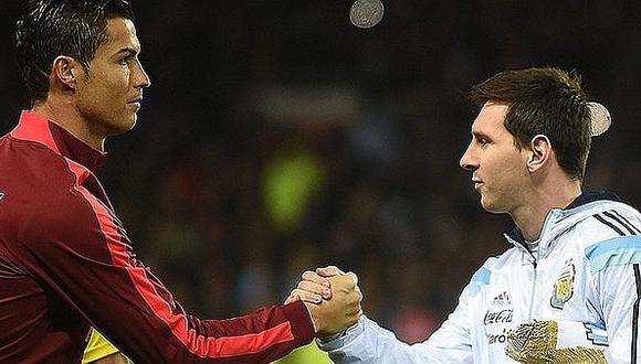 Lionel Messi elogia el juego de Cristiano Ronaldo