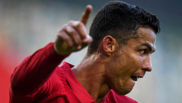 Cristiano Ronaldo habló de las expectativas con Portugal en la Eurocopa. (Foto: AFP)