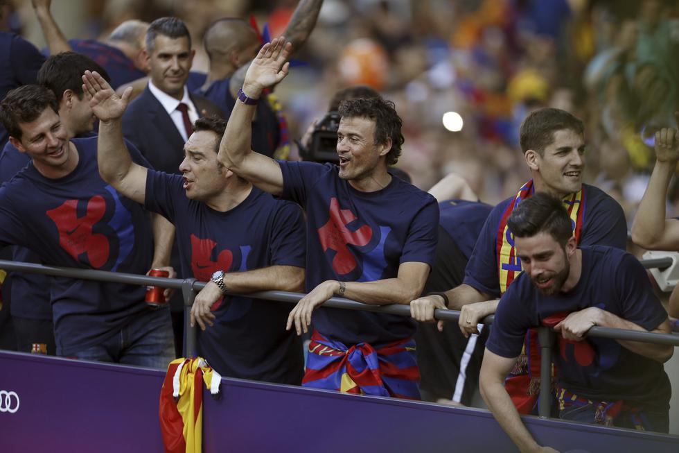 Barcelona: Así celebra el título antes de ir al Camp Nou [FOTOS]